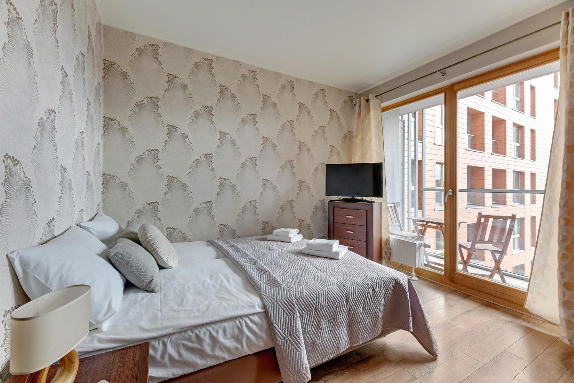 Flatbook - City Center Spa Apartments Torunska 格但斯克 外观 照片